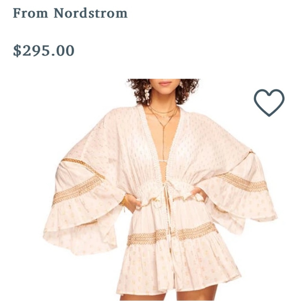 Ramy brook Maxine coverup mini dress size   XS